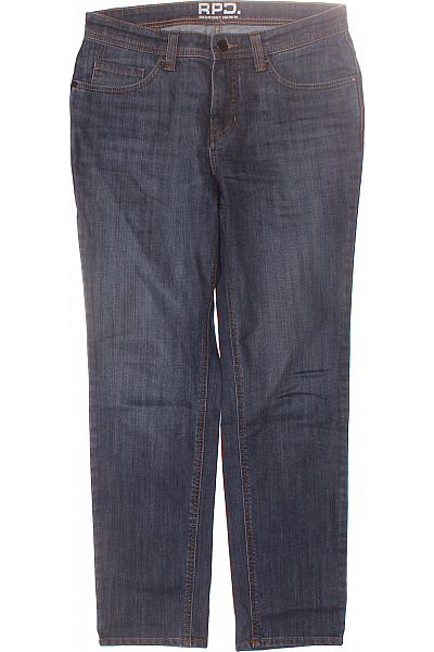 REDPOINT Pánské Rovné Džíny Modré Second Hand Vel. 33/30