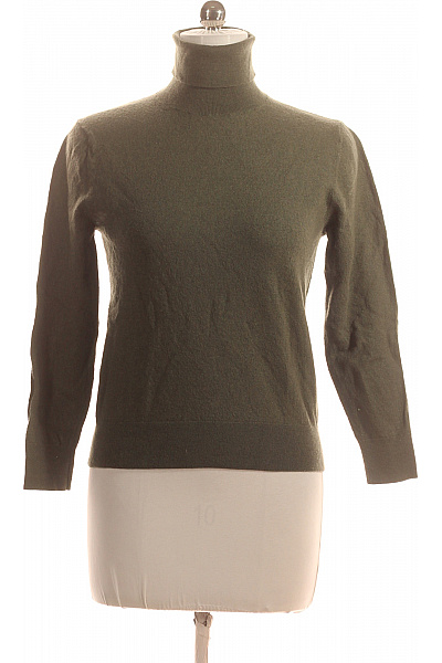 Dámský Svetr Meriný Khaký Vel. L