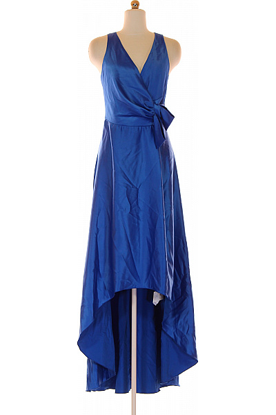 Společenské  Šaty Modré Rinascimento Vel. 48