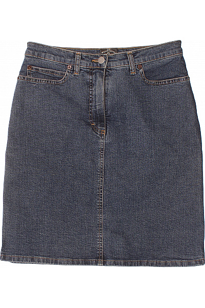 William De Faye Džínová  Sukně Modrá Vel. 36 | William de Faye | obrázek 2