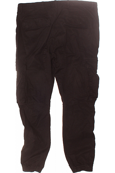 True Religion Pánské Kalhoty Kapsáče Černé Second hand Vel. 34