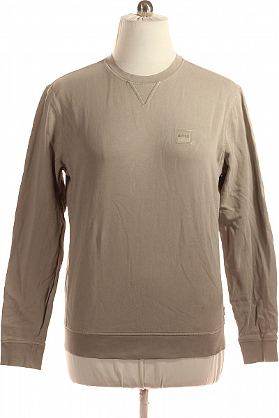 Hugo Boss Pánská Mikina Bez Zapínání Šedá Vel. M