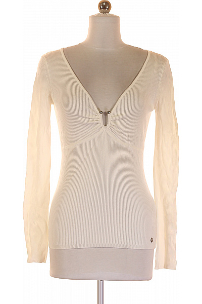 Guess  Halenka Pletená Bílá Vel. S