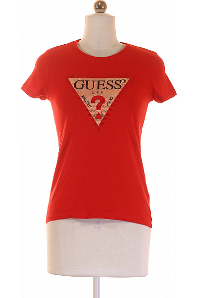 Guess Dámské Tričko Červené