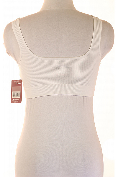 Magic Body Fashion Dámská sportovní podprsenka bílá žebrovaná Velikost L | Magic Body Fashion | obrázek 3
