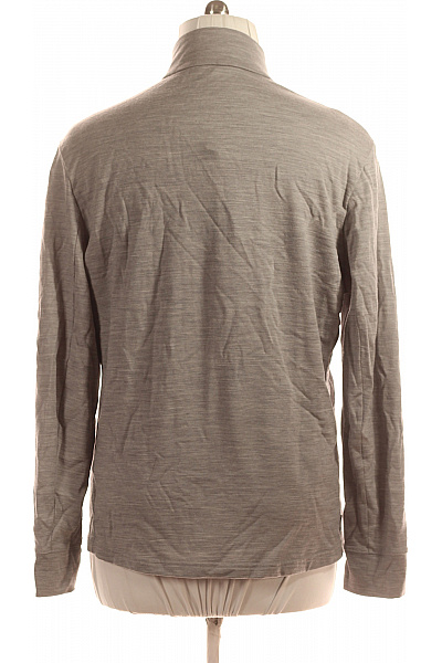 Icebreaker Pánská Mikina Na Zip Vlněná Šedá Vel. XXL