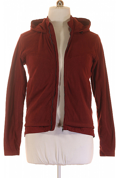 Funkční Dámská Mikina Vínová Vel. M