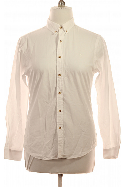 Ralph Lauren Pánská bílá košile s dlouhým rukávem elegantní business regular fit Vel. L | Ralph Lauren | obrázek 2