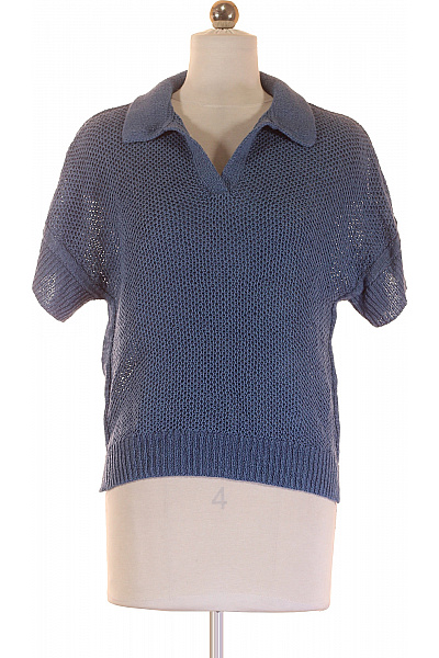 Dámský Svetr Modrý Vel. 36