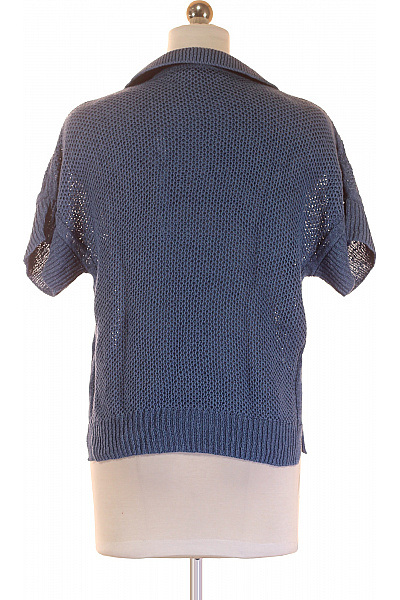 Dámský Svetr Modrý Vel. 36