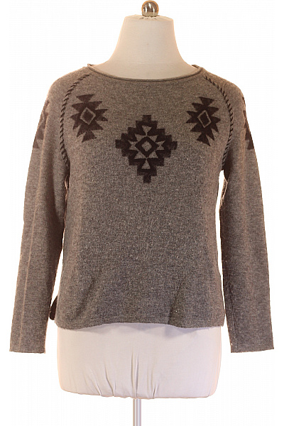 Halenka Vlněná Šedá Grace Vel. L