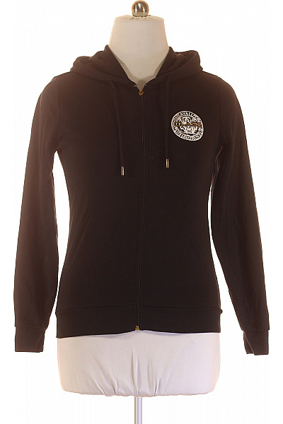 Dámská Mikina Černá Roberto Cavalli Second hand Vel. XL