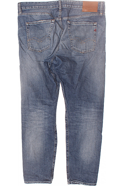 REPLAY Pánské Rovné Džíny Modré Vel. 33/30