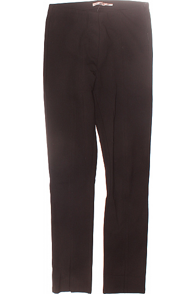 Dámské Kalhoty Rovné Černé EsQualo Vel. S