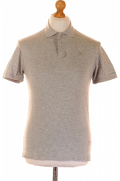 Pánské Tričko Šedé HACKETT Vel. S