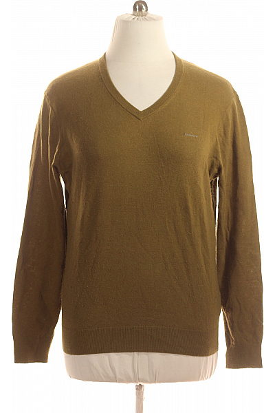 Pánský Pulovr Zelený GANT Vel. L