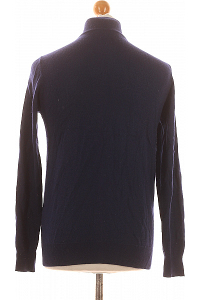 VERSACE Pánský Cardigan Vlněný Modrý Vel. S | VERSACE | obrázek 3