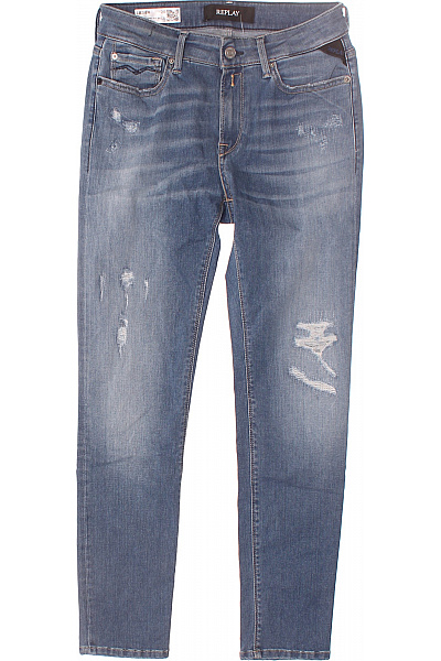 REPLAY Dámské Džíny Modré Vel. 28