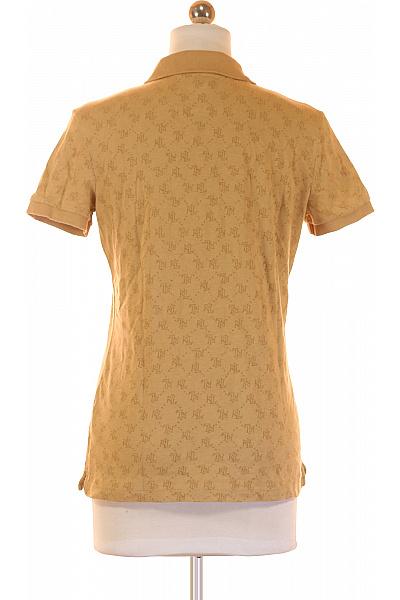 Dámské Polo Tričko Hnědé Ralph Lauren Second hand Vel. S