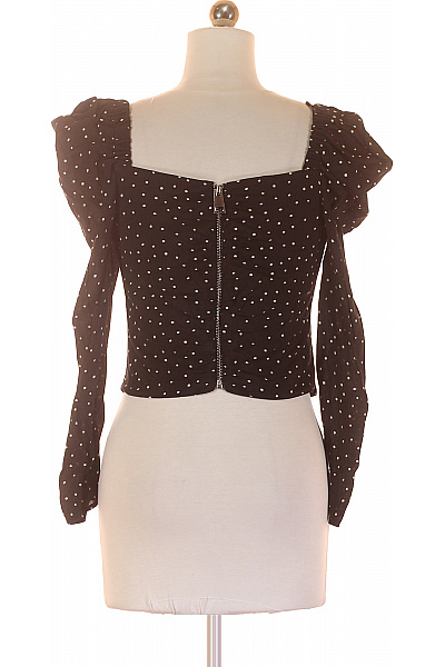 Dámské Tričko Černobílý Vel. 40