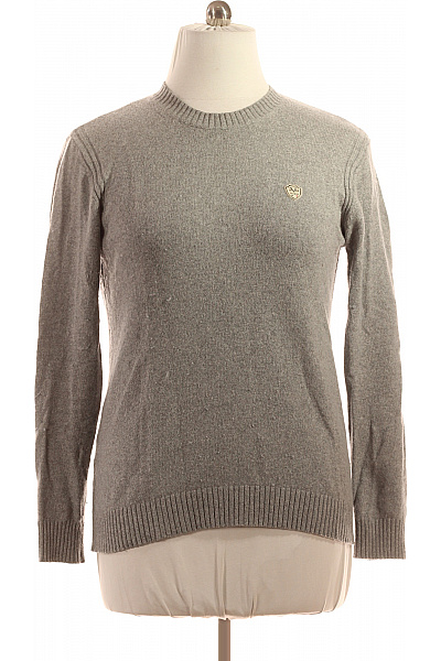 Pánský Svetr Šedý VERSACE Vel. L