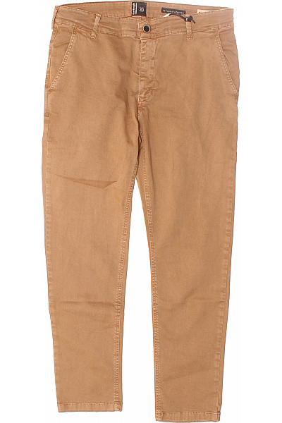 BOMBOOGIE Pánské Kalhoty Hnědé Vel. 30