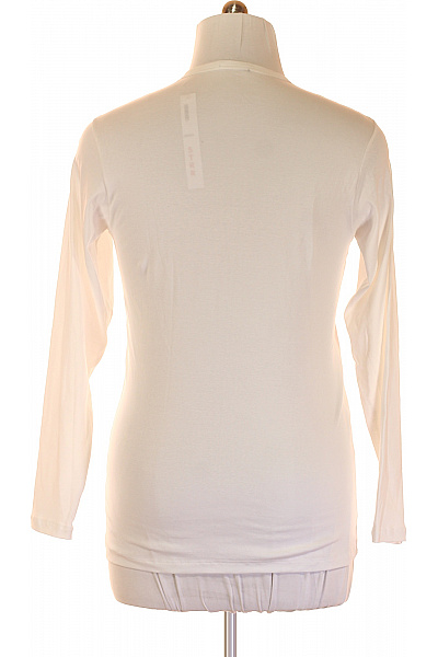 Jednoduché Pánské Tričko Bílé Vel. M