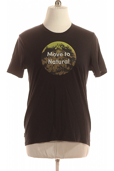 Pánské Tričko Vlněné Černé Icebreaker Vel. L