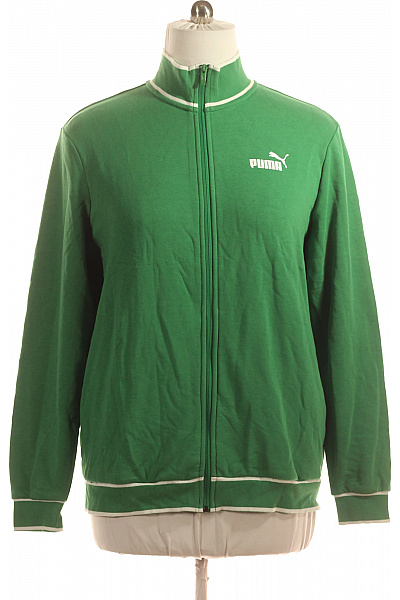 Pánská Mikina Zelená Puma Vel. XL