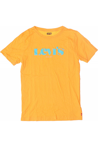 Dívčí Tričko Oranžová LEVIS