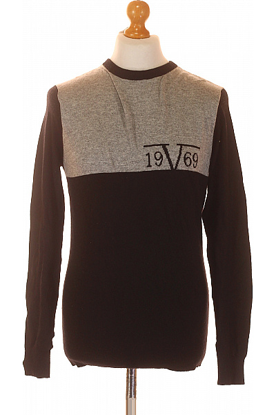 VERSACE Pánský Pulovr Černý