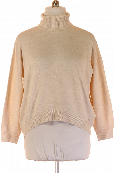 French Connection Dámský Rolák Béžový Vel. XL