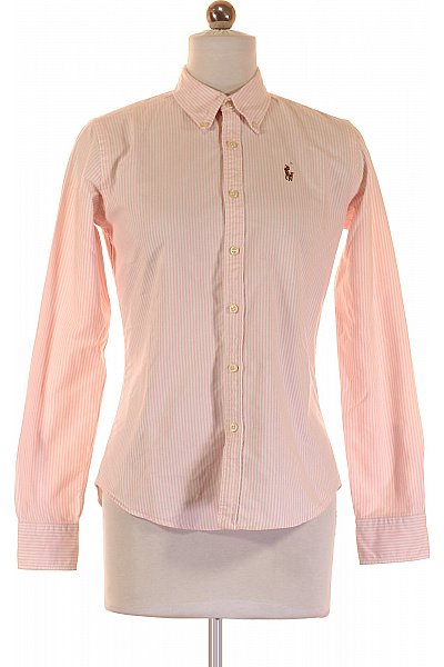 Vzorovaná Dámská Košile Růžová Ralph Lauren