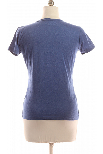 Dámské Tričko s Potiskem Modré SALEWA Vel. 38