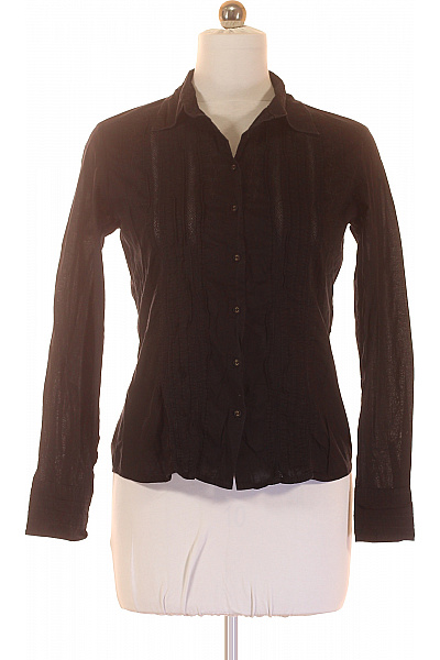 Dámská Košile Černá S.OLIVER Second hand Vel. 38