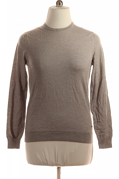 JOOP! Pánský Pulovr Vlněný Šedý Second Hand Vel. M