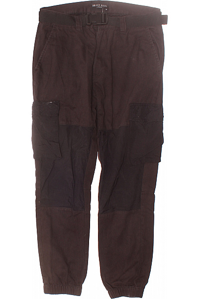 BRAVE SOUL Pánské Kalhoty Černé Vel. 30