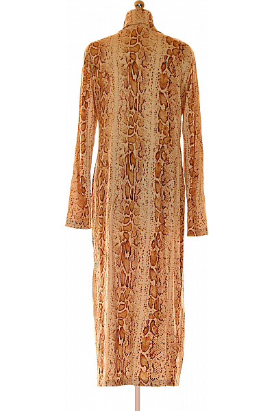 Tričkové  Šaty Hnědé Weekday Vel. L