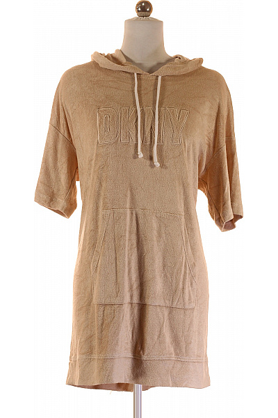 Dámská Mikina Bez Zapínání Béžová Donna Karan Vel. XS
