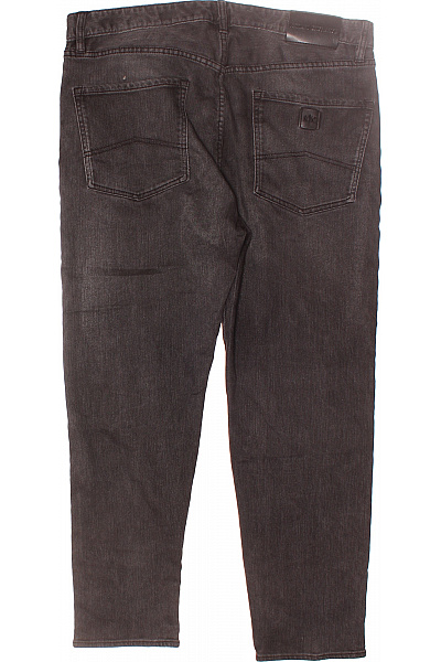 ARMANI Pánské Rovné Džíny Černé Vel. 36