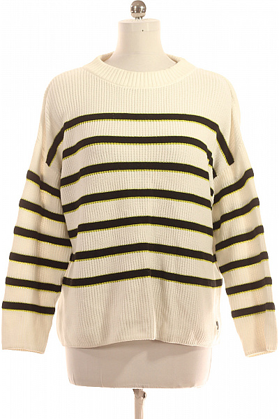 COMMA Dámský Svetr Bílý Vel. 40