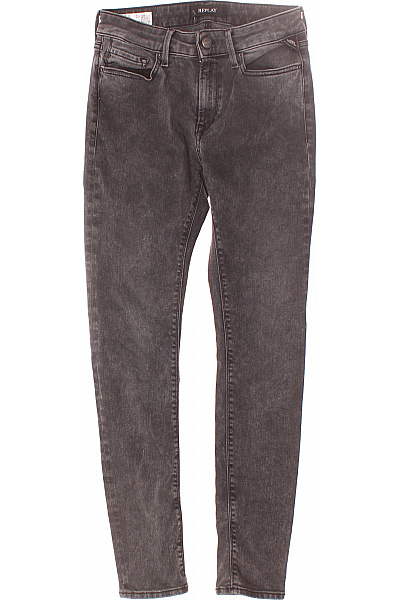 Boyfriend Dámské Džíny Černé REPLAY Second Hand Vel. 28