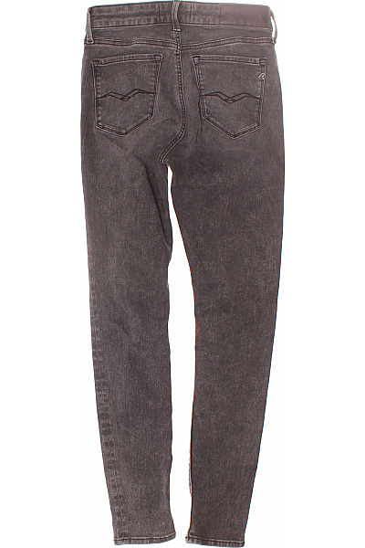 Boyfriend Dámské Džíny Černé REPLAY Second hand Vel. 28