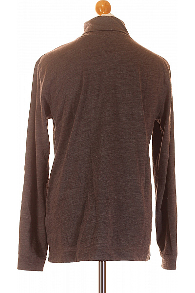 Scotch & Soda Jednoduché Pánské Tričko Merino Šedé Vel. L