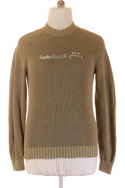 Timberland Pánský Svetr Khaký Second Hand Vel. M