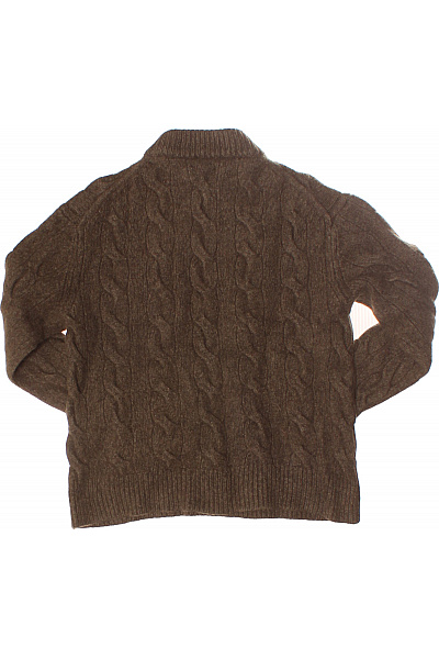 Chlapecký Svetr Kašmírové Zelené Ralph Lauren Vel. M