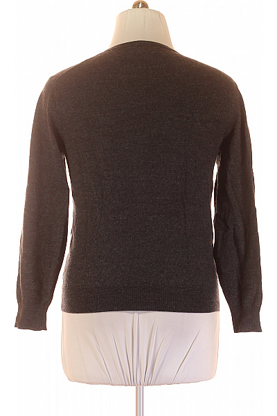 Dámský Svetr Meriný Šedý Vel. XL