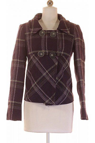 Marks & Spencer Krátký Dámský Kabát Fialový