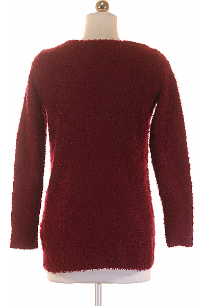 F&F Dámský Pulovr Vínový Vel. 34