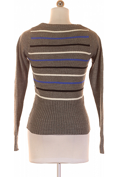 Dámský Svetr Šedý KENVELO Second hand Vel. XS